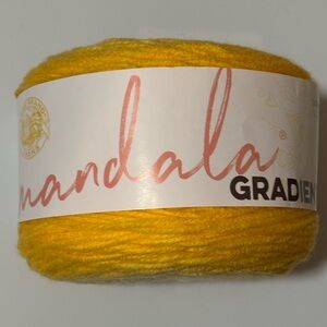 Lion Brand Mandala Gradient Yarn - Sunny Yellow